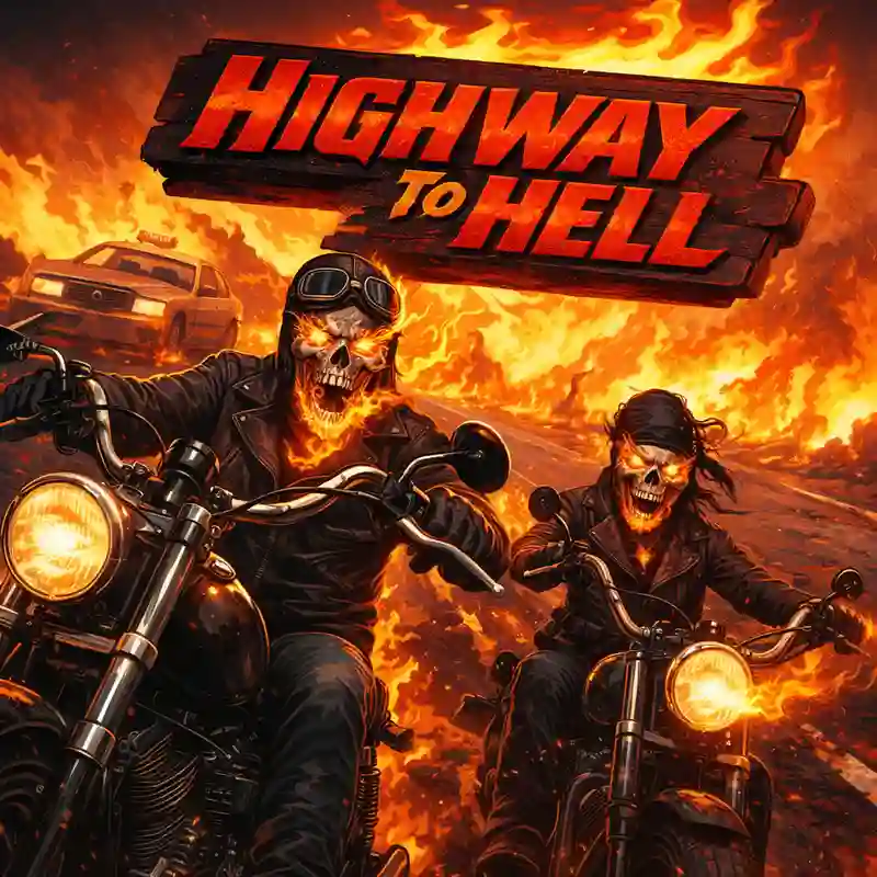 Highway to Hell slot game banner